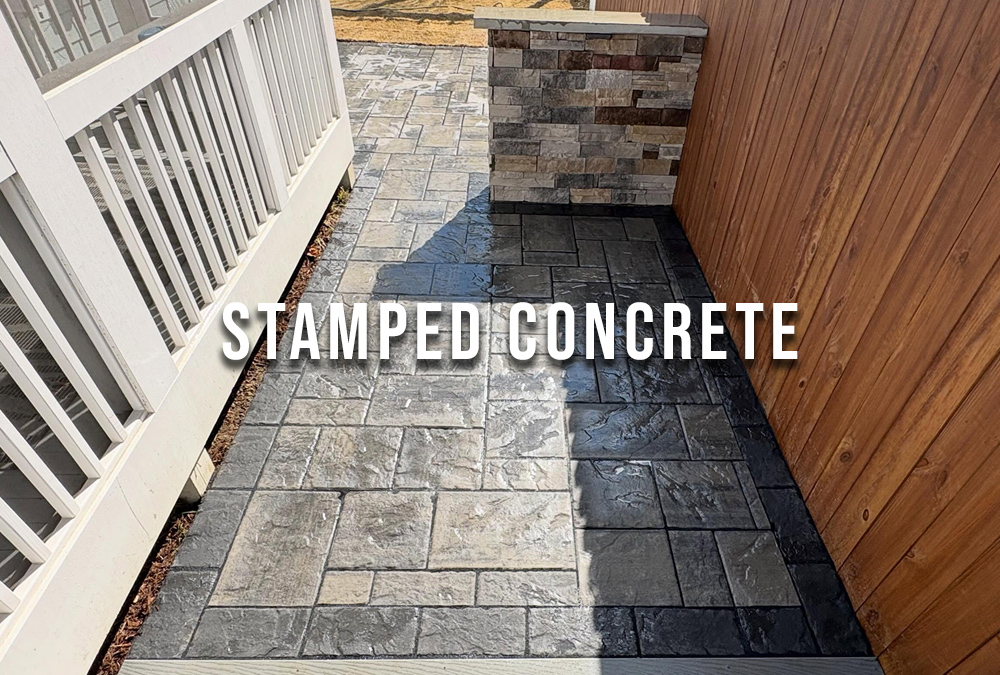 South Landscaping and More - Stamped Concrete